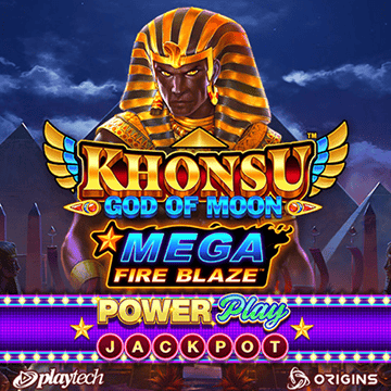Mega Fire Blaze: Khonsu God of Moon PowerPlay Jackpot