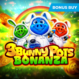 3 Bunny Pots Bonanza