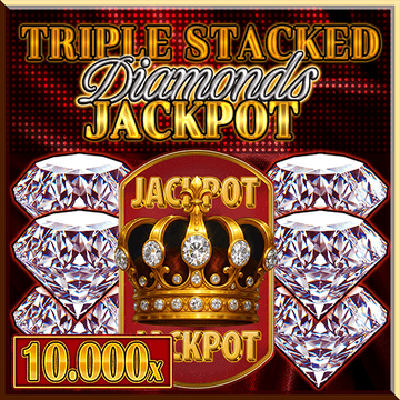 Triple Stacked Diamonds Jackpot